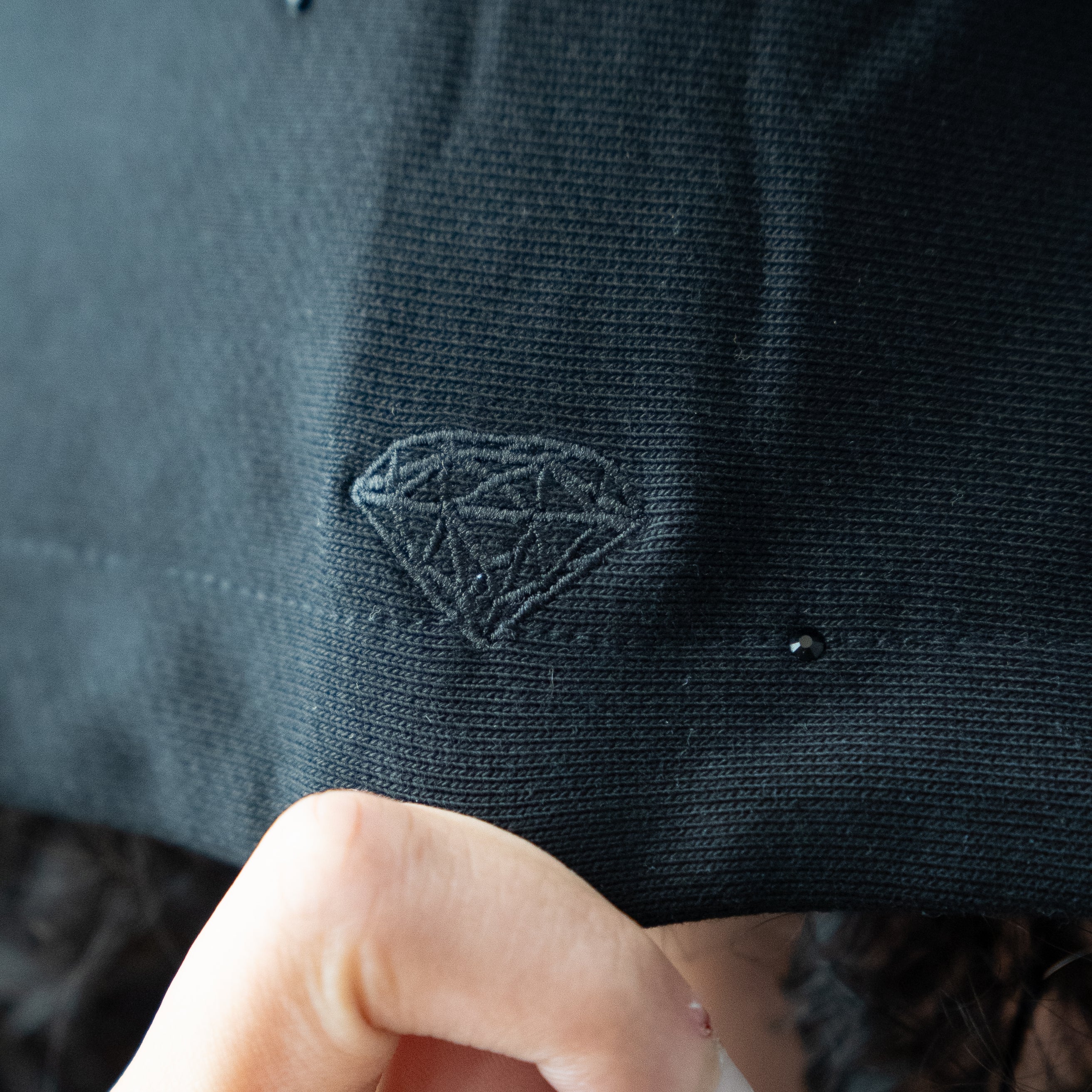 ONYX | Hoodie noir Diamant