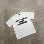 ONYX | T-shirt signature blanc